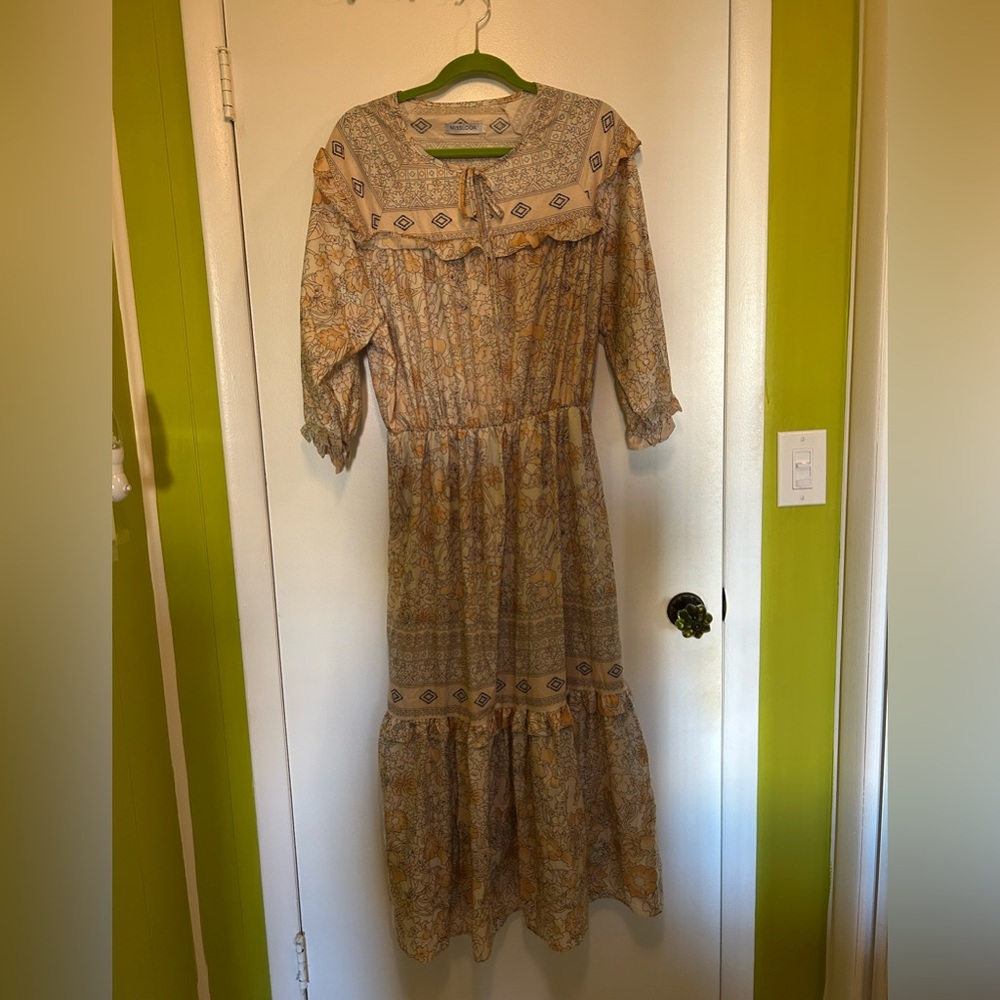 Miss Look maxi boho style dress- size small